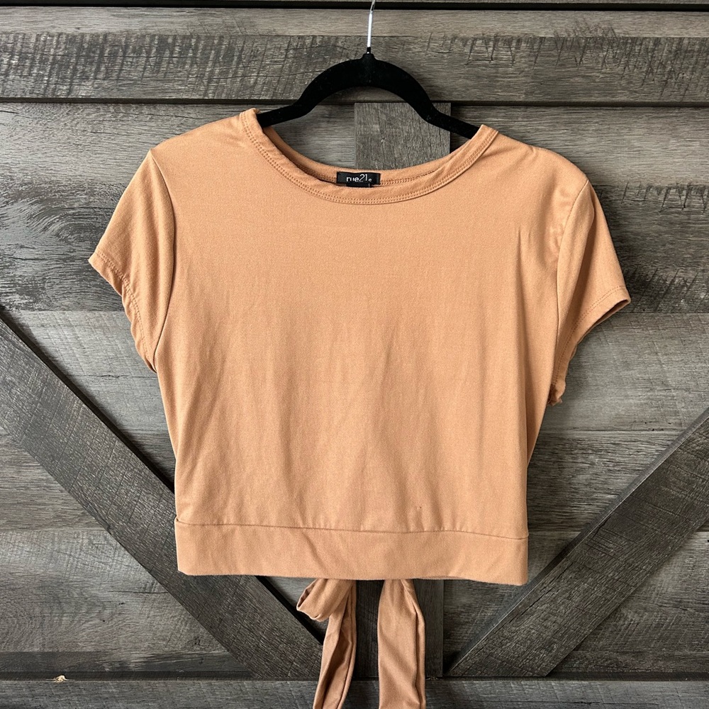 Tan Crop Top by Rue21